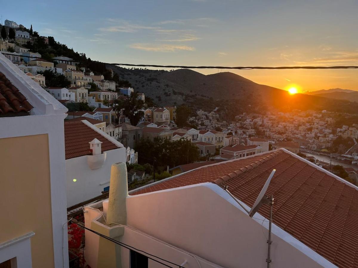 Symi Blue Studio Kültér fotó