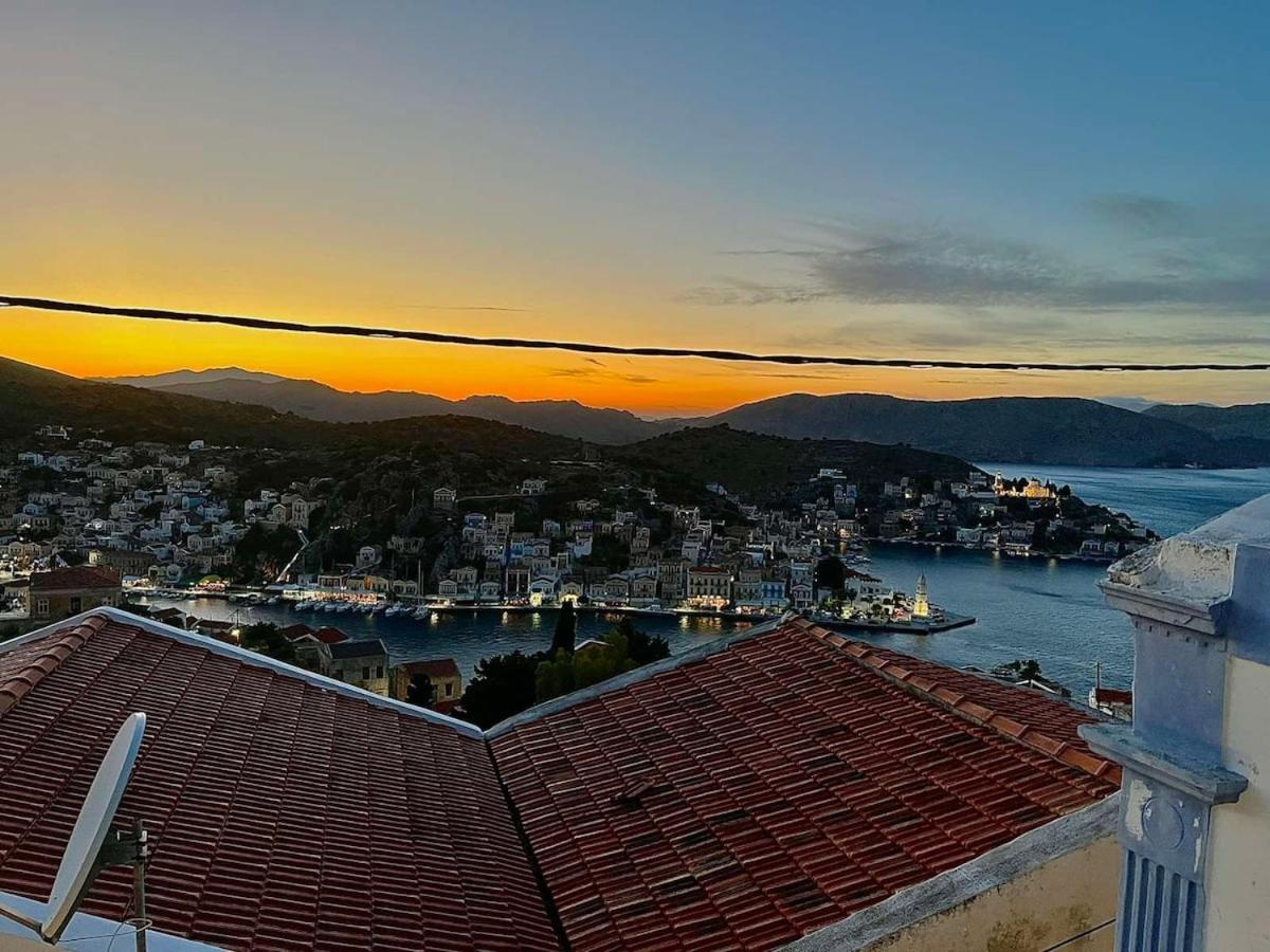 Symi Blue Studio Kültér fotó