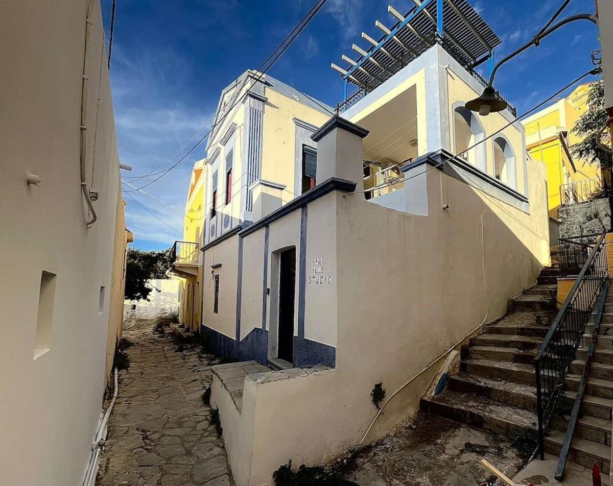 Symi Blue Studio Kültér fotó